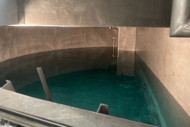 Beide Hochbehälterkammern nach Sanierung wieder in Betrieb!